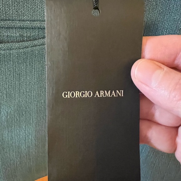 Giorgio Armani Vintage Womens Blazer Jade Green Suit Jacket NWT Sz 40 MSRP $1250 - Picture 2 of 9